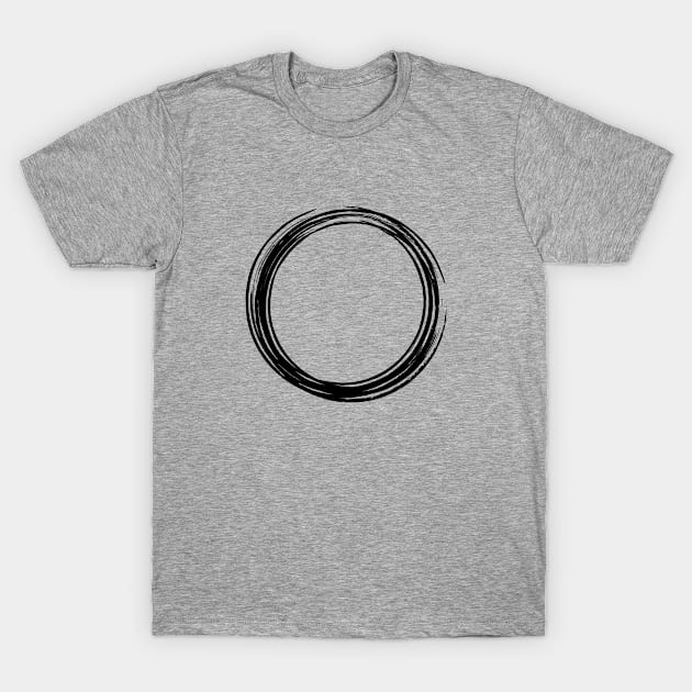 Enso circle T-Shirt by Florin Tenica